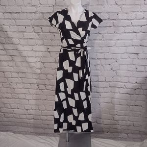 Cotton wrap dress